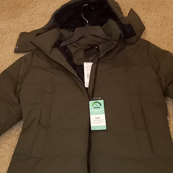 MARMOT COAT Prospect Hooded Down D Nori XL - Picture 14 of 16